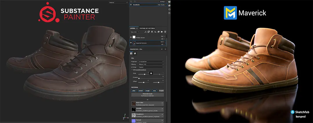 Connection with Substance Painter