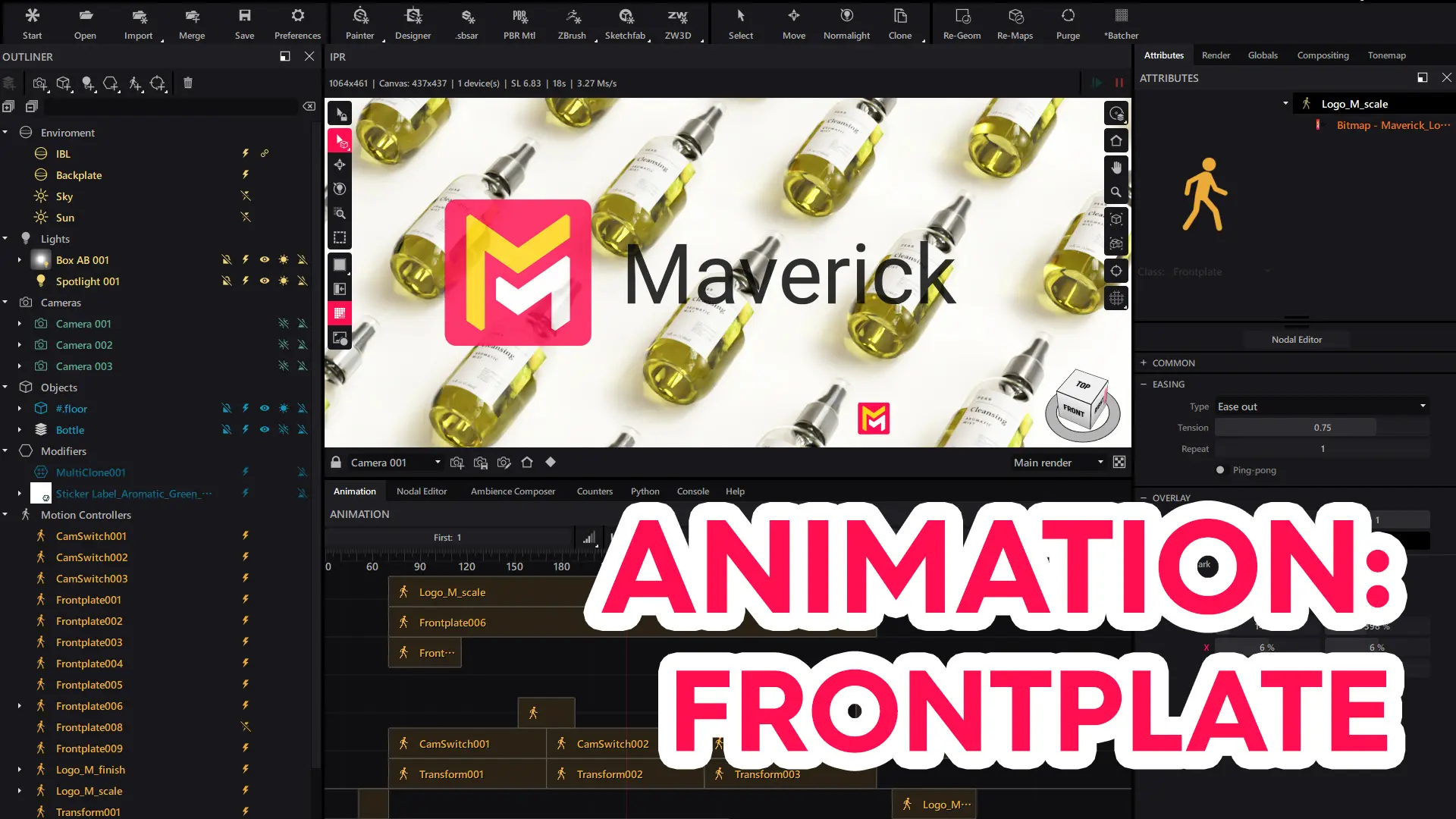 Animation: Frontplate & more